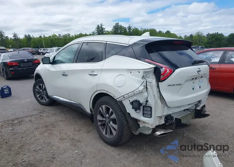 2017 Nissan Murano Sl z USA, uszkodzony, nr VIN 5N1AZ2MH9HN200181